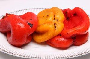 peperoni arrostiti a falde al naturale